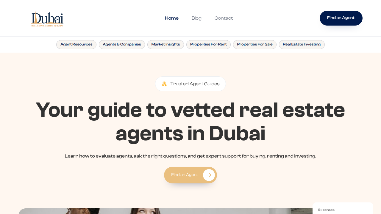 The official website for Real Estate Agents in Dubai offers guides on commission rates and investment strategies.